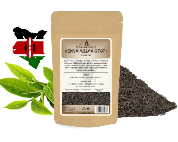 Černý čaj Kenya Milima GFOP1