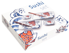 Čínský porcelánový set na sushi Sakana 4 ks