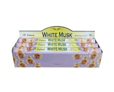 Indické vonné tyčinky Tulasi White Musk 20 ks