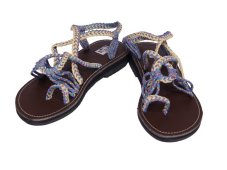 Sandály Sumalee vázané, světle modré, vel. 39