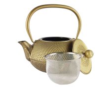 Litinová konvice Kinra zlatá 800 ml