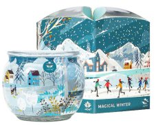Vonná svíčka ve skle 90 g - Magical Winter