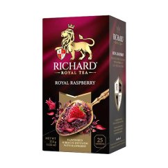Ovocný čaj Richard Royal Raspberry (25 sáčků) 37,5 g