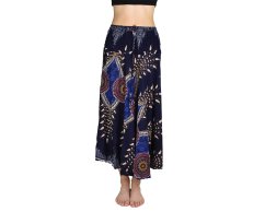 Sukně NAJWA, modrá, mandala