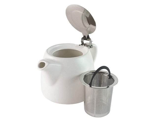 Keramická konvice Kubik bílá 500 ml