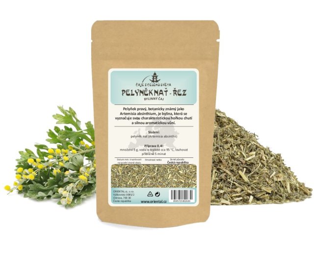Bylinný čaj Pelyněk nať - řez (Artemisia absinthii)