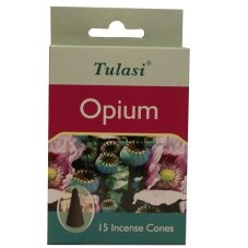 Vonné jehlánky Tulasi Opium 15 ks