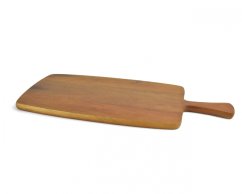 Dřevěné prkýnko Paddle tmavé 46 cm