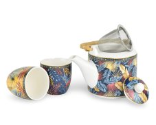 Porcelánová čajová souprava Equatorial 3 ks