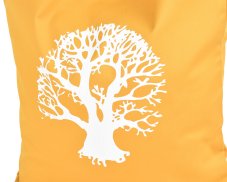 Taška STROM ŽIVOTA, žlutá hořčicová