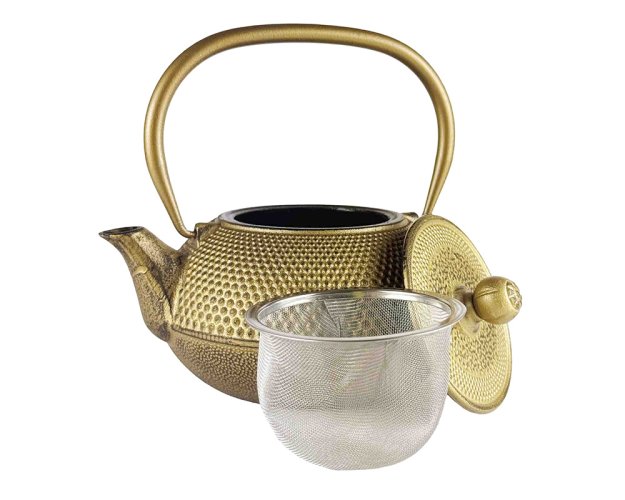 Litinová konvice Kinra zlatá 800 ml