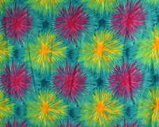 Sarong - Pareo REN, ohňostroj, zelený