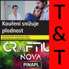 Tabák do vodní dýmky Craftium Nova Pinapl 40 g