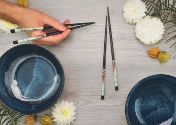 Orientální nádobí a stolní kultura