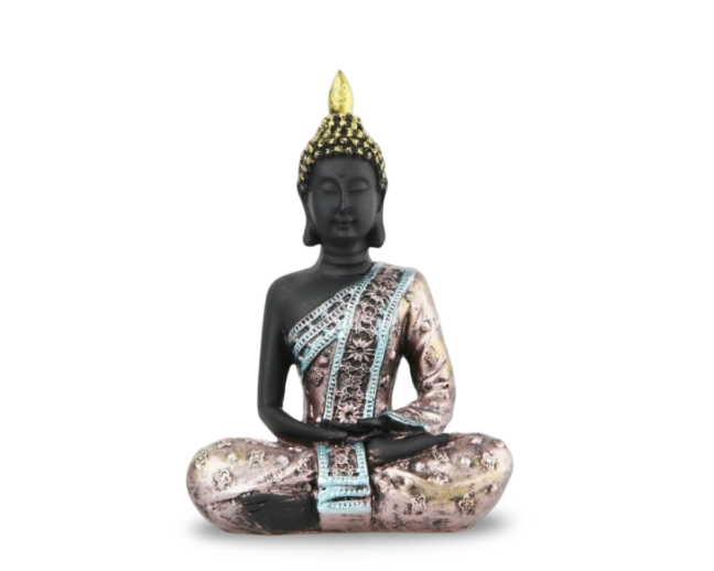 Soška Buddha meditující 14 cm