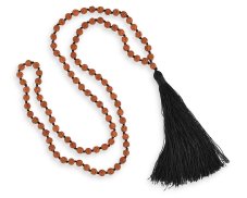Japa Mala Rudraksha - černá