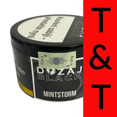 Tabák Dozaj Black T&T Mintstorm 125 g