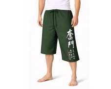 Kalhoty Nippon krátké, bavlna, zelená, boj, vel. XL