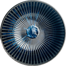 Keramická mísa na ramen Japan Kaigara modrá 21 cm