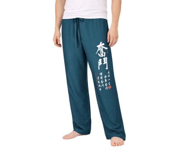 Kalhoty Nippon dlouhé, bavlna, tmavě zelené II, souboj