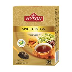 Černý aromatizovaný čaj Hyson Spice Ceylon – 100 g