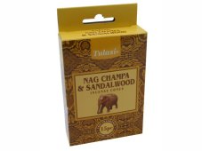 Vonné jehlánky Tulasi Nag Champa & Sandalwood 15 ks