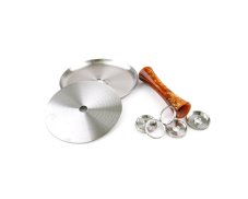 Vodní dýmka Aladin Epox Nylon 425 Black White Red čirá