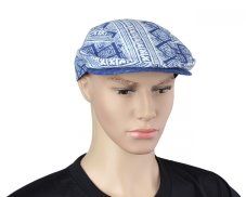 Bekovka Kartik, světle modrá, vzory