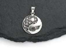 Stříbrný přívěsek Jin Jang 17mm