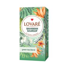 Zelený aromatizovaný čaj Lovaré Bahamian Soursop (24 sáčků) 36 g
