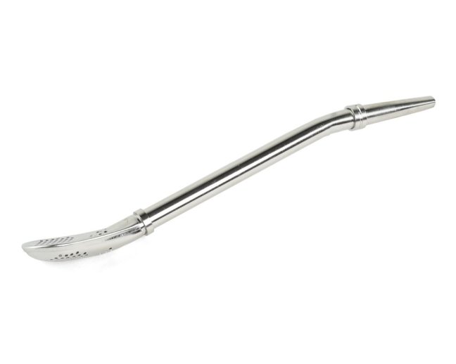 Bombilla CUCHARA lomená stříbrná 15,5 cm