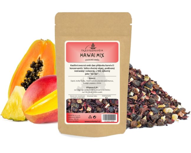 Ovocný čaj Hawai Mix - Gramáž čaje: 50 g