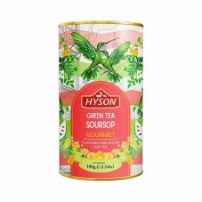 Zelený aromatizovaný čaj Hyson Green OPA Soursop – 100 g