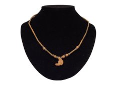 Korále keramika na krk J.A. měsíc II