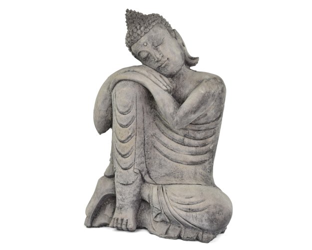 Zahradní betonová dekorace - Spící Buddha II. jakost