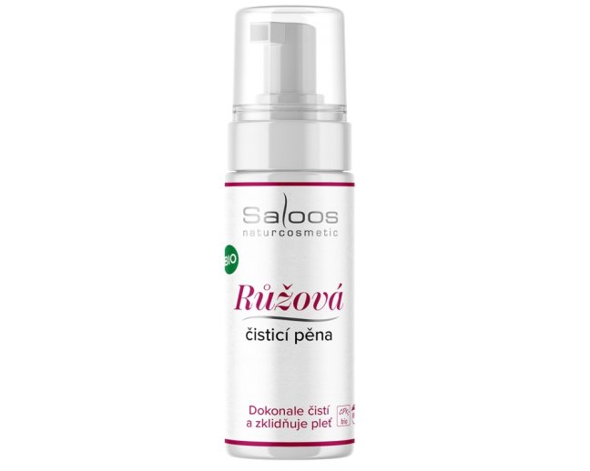 Bio Růžová čisticí pěna na pleť 150 ml