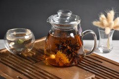 Černý kvetoucí čaj - Caramel Shine - 1 ks