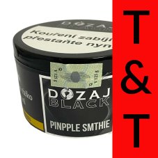 Tabák Dozaj Black T&T Pinpple Smthie 125 g