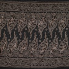 Sarong - Pareo BUN, zahrada, hnědý, II. jakost