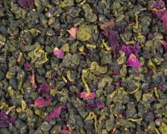 Polozelený aromatizovaný čaj Formosa Premium Rose Oolong