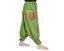 Harémové kalhoty aladin WUAR, zelené, široká pasovka