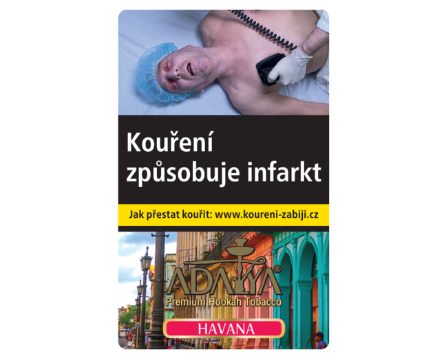 Tabák do vodní dýmky Adalya T&T 50 g Havana