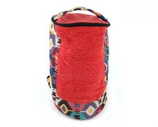 Batoh Djembe 40 cm, červený s mozaikou