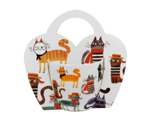 Hrnek Kočky parádnice 400 ml