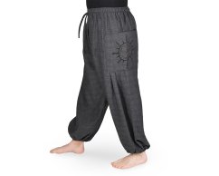 Kalhoty jóga NIRVA , šedá