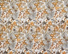 Sarong - Pareo REN, šelmy, hnědá