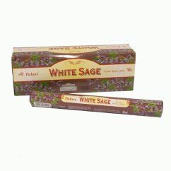 Indické vonné tyčinky Tulasi White Sage 20 ks