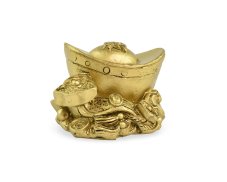 Zlatý ingot 5 cm - zdobený