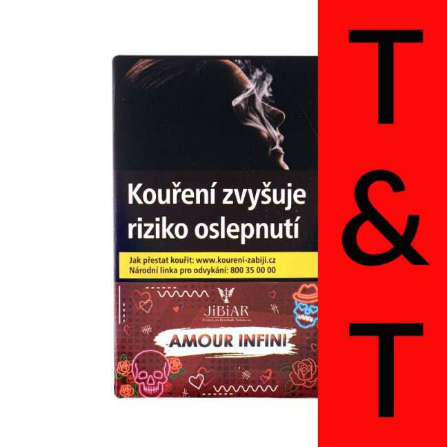 Tabák do vodní dýmky Jibiar Amour Infini 50 g