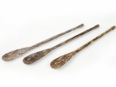 Čajová lžička dřevěná, žíhaná 1 ks